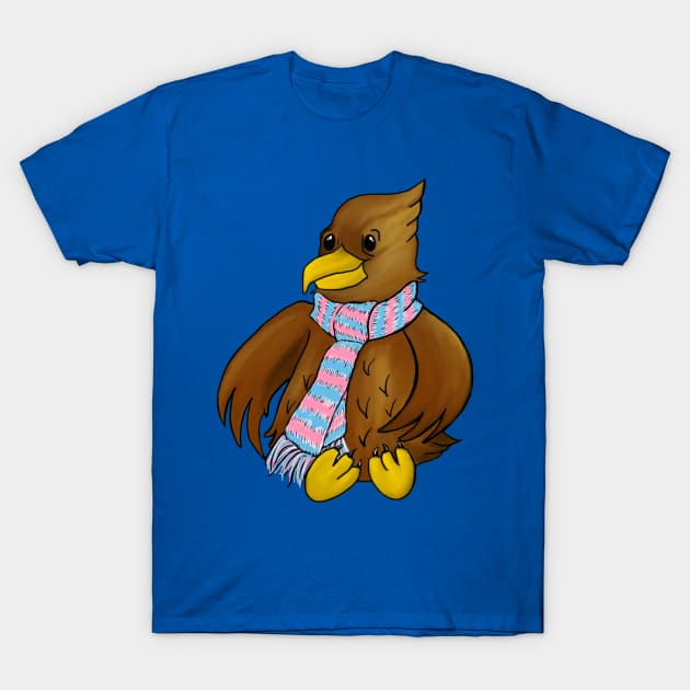 Trans Eagle Mascot T-Shirt by sophiedesigns